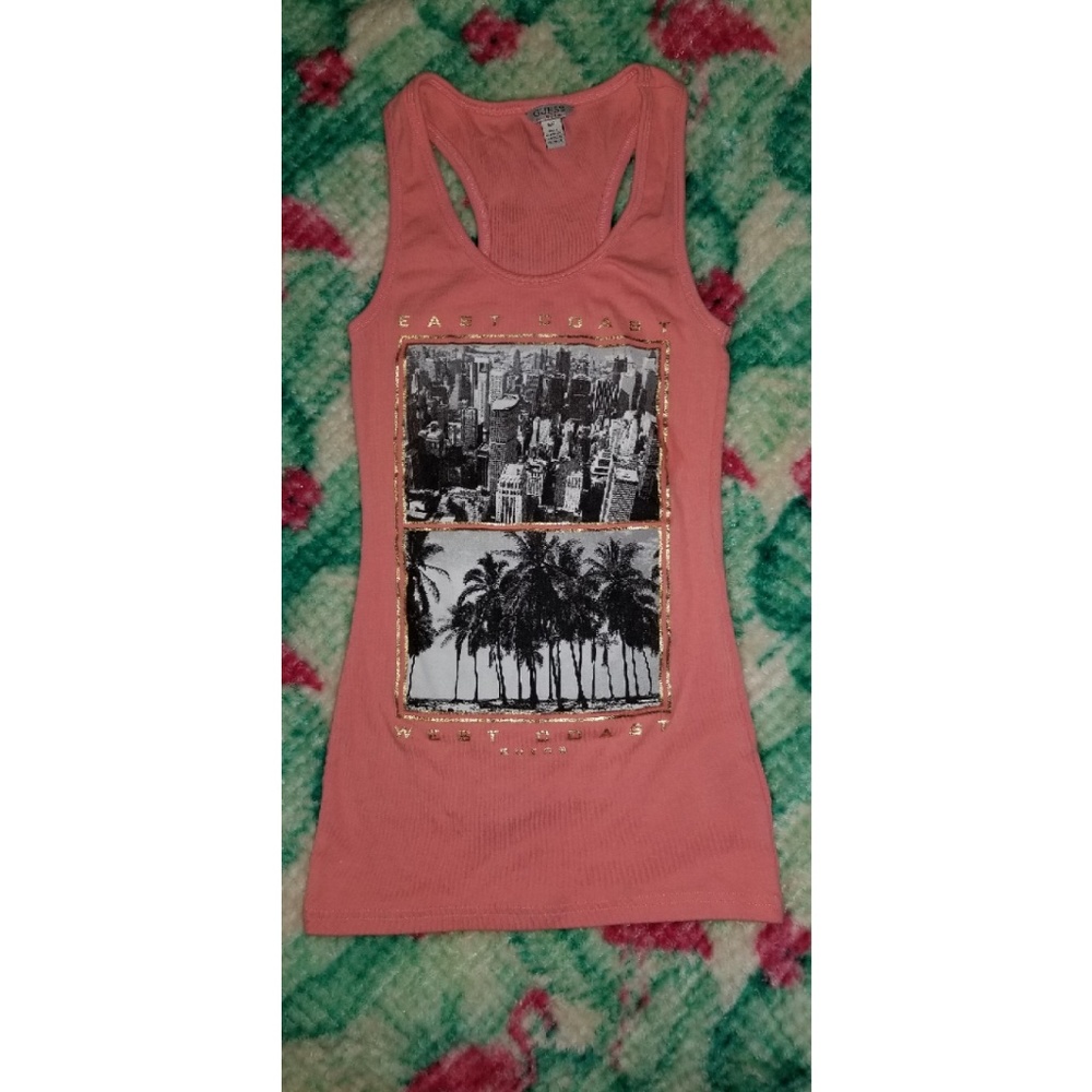 GUESS NY/LA Tank Top
